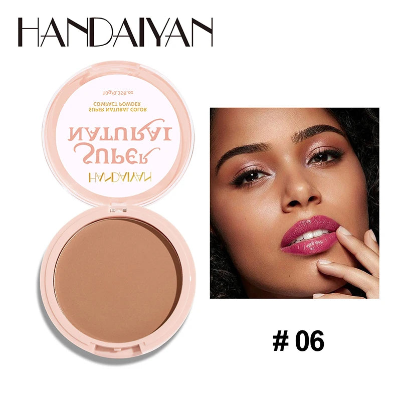 Lasting Oil Control Pressed Powder Bronzer Natural Brighten Waterproof Nude Setting Loose Translucent Powder Dupes Makeup Women