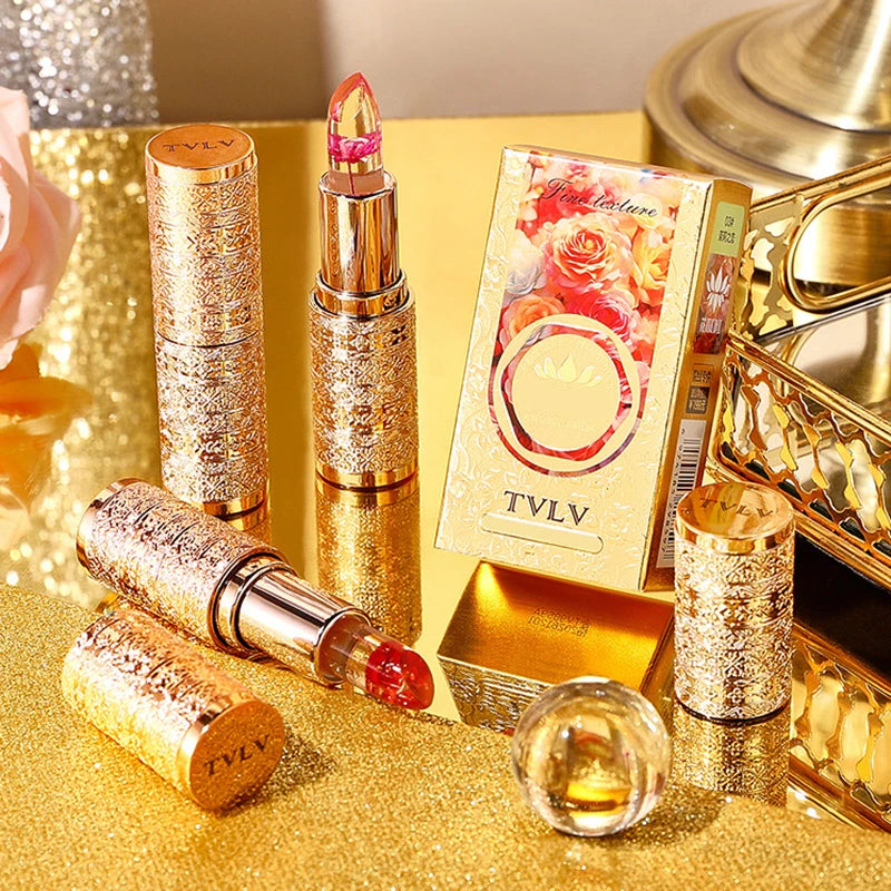 Nature-Inspired Color-Changing Lip Balm - Moisturizing, Long-Lasting, Temperature-Sensitive Paste for All Skin Types