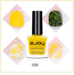 10ml Nail Stamping Polish Varnish Black White Colorful Nail Printing Lacquers for Stamping Plate 30 Colors Nail Stamping Polish