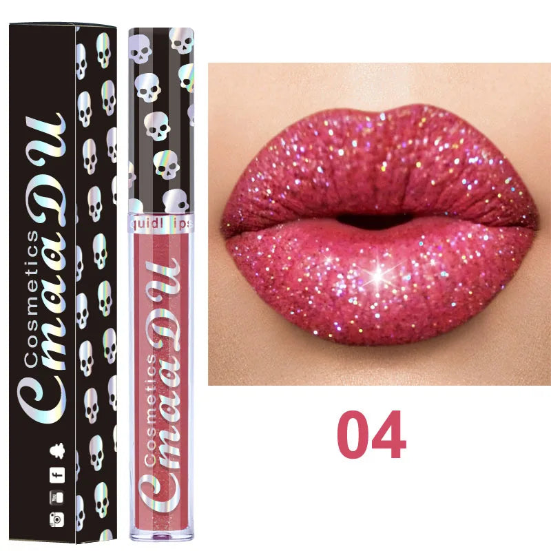 1 Pcs Honey Gloss Lipstick Lip Gloss- Volumizing Shade for All Skin Types Long-Lasting Non-Fading Waterproof Lips Non-stick Cup