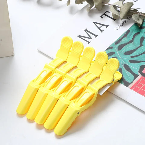 5/6Pcs Alligator Hair Clips Hairdressing Clamps Claws Section Clip Barber Crocodile Hairpin Salon Styling Tools Hair Accessories