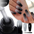 MEET ACROSS 7ml Thermal Gel Nail Polish Ultra-thin 3 Layers Temperature Changing Soak Off Nail Art Gel Varnish For Manicure