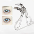 1pc Eyelash Curler with Comb Wide Clip Eyelashes Curler Portable Shaping and Lasting Curling Eyelash Clip Tools Natural Curl