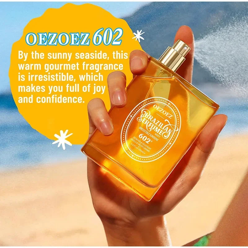 Caramel Vanilla Unisex Eau De Toilette Rich Gourmet Tone Lasting Fresh Vibrant Woody Perfume Exudes Charm Fragrance Spray 100ml