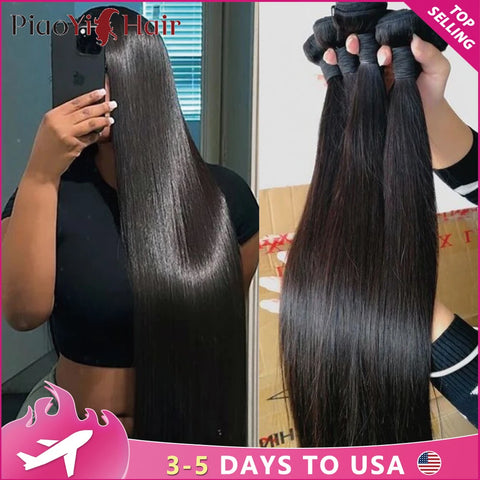 12A Straight Human Hair Bundles 100% Raw Human Hair Bundles 20 22 24Inch Unprocessed Virgin Human Hair Extension Top Quality