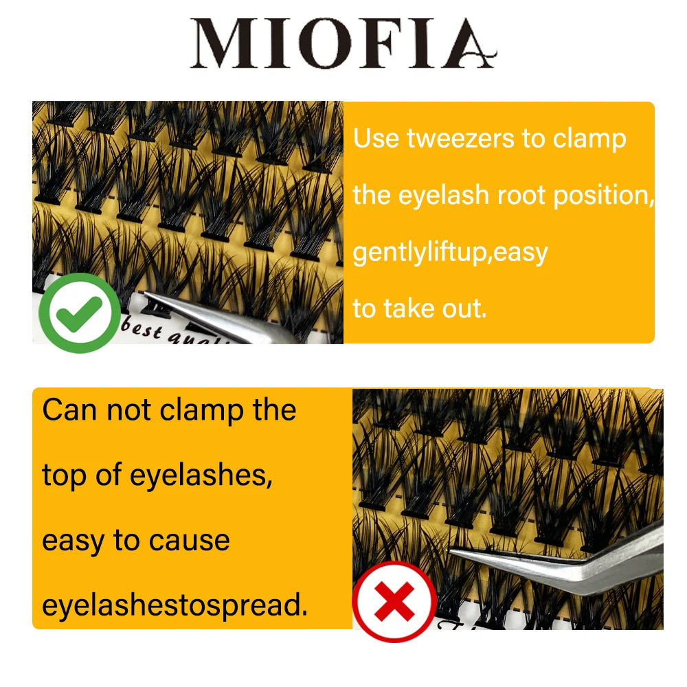 20D/30D Mink Eyelashes 1 Box/60 Bundles Natural Eyelash extension 3D Russia Individual Eyelash Cluster Makeup Tools Lashes Cilia