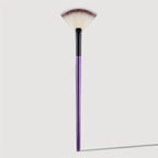 1pc Fan Shaped Highlight Brush Contour Brush Blending Highlighter Makeup Brush Face Loose Powder Brush Cosmetic Beauty Tools