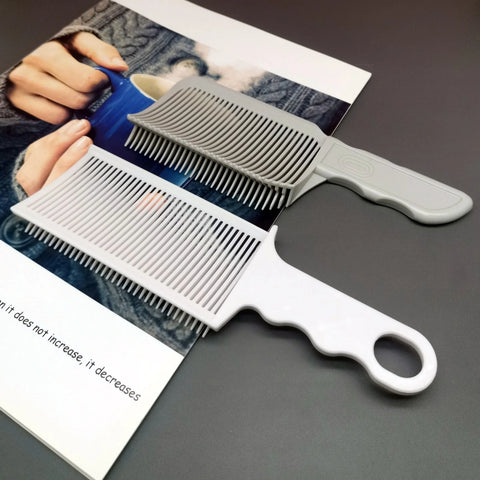1/3Pcs Barber Hair Comb Kit Flat Top Hair Cutting Fading Stying Men Fade Brush Adjustable Headband Salon Hair Tool Accessories