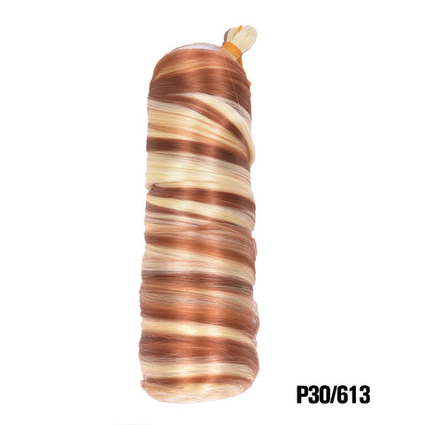 French Curls Braiding Hair Extensions Synthetic Hair Loose Wave Spiral Curl Braids High Temperature Ombre Pre Stretched Hair