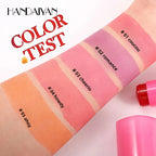 Lip and Cheek Jelly Blush Stick Lipstick Jelly Blusher Stick Makeup, Water Jelly Tint Stick, Lightweight Long Lasting Cosmetics