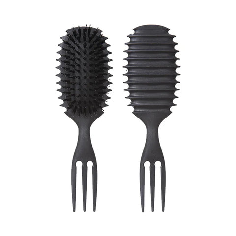 1PC Candy bursh Curly Hair Styling Brush: Defined Curls on Wet Hair- Nylon Bristles Detangling Volumizing Comb for All Hair Type