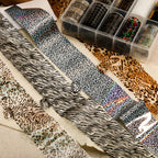 10 Rolls Water Soluble Leopard Print Transfer Paper Nail Transfer Foil Animal Printing Stickers Professional Nail Art Design
