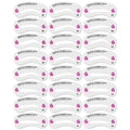 12Styles/set Eyebrow Stencil Set Reusable DIY Eye Brow Drawing Guide Styling Shaping Grooming Template Card Easy Makeup