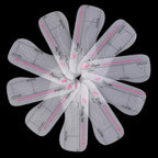 10PCS Women Eyebrow Card Reusable High Durability Eyebrow Stencil Grooming Shaper Template Eye Makeup Tools Stickers