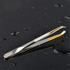 1PC Eyebrow Tweezer Stainless Steel Slant Tip Eyes Tweezer Clip For Face Hair Removal Make Up Tools Pince  Epiler