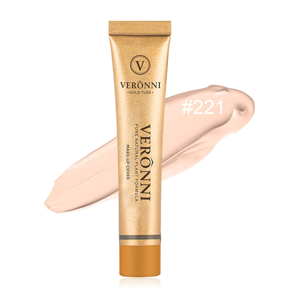 VERONNI Brand Maquiagem Liquid Concealer 30g Flawless Waterproof Body Tattoo Makeup Cover Foundation Face Cosmetics Make Up Base