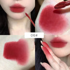 Gege Bear Rabbit Lip Glaze, Matte Velvet Lip Clay Long-lasting Color Non-drying Lipstick
