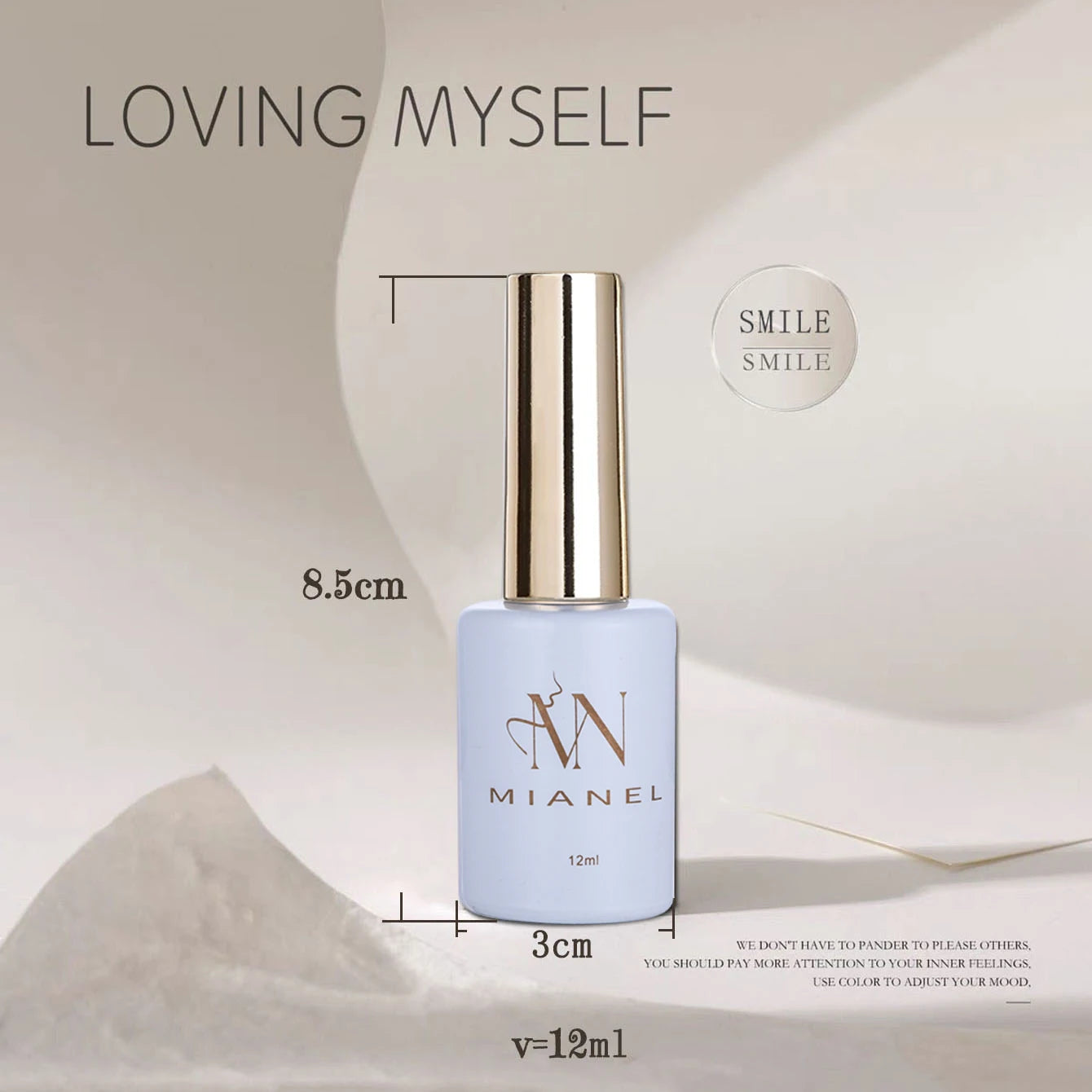MIANEL 12ML 1-12pcs Jiannan Bistro Cat Eye Gel Nail Polish Blue Nails White Nails Pink Nails Nail Art Use Nail Supplies