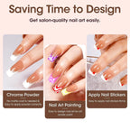 GELLEN Press on Nails for Women 150PCS Almond Shaped False Nails Medium Length Soft Gel Tips Natural Looking Nail Art