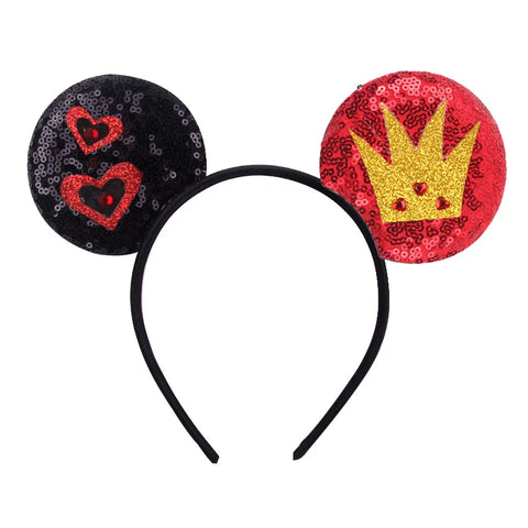 Boys Disney Mouse Ears Headbands Mickey Mouse Hairband With No Bow Party Festival Cosplay Christmas Birthdays Hair Accessories