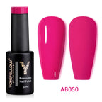 YOKEFELLOW 10ml Jelly Nude Gel Nail Polish High Quality Translucent Pink Nail Gel Varnish Soak Off UV Gel Polish Long Lasting