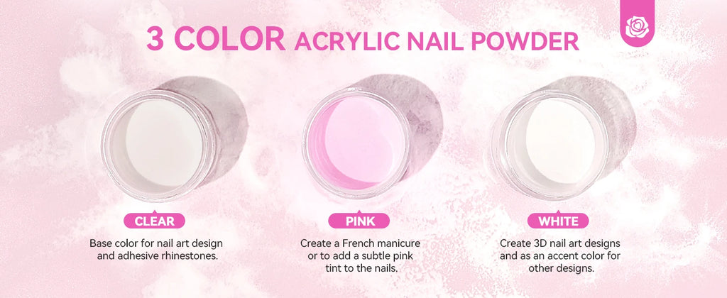 SAVILAND Full Acrylic Nail Kit With UV Nail Lamp Electric Nail Drill Machine Powder Gel Nail Polish Tools For Manicure Nail Art