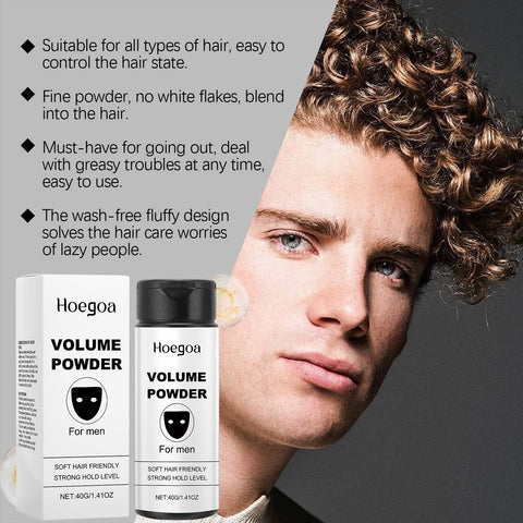 Volumizing Hair Powder Long-Lasting Oil Control Fluffy Hair Powder Increase Hair Volume Enhancing Styling Hair Treatment Salon