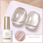 BORN PRETTY 10ml Silver Water Light Cat Magnetic Gel Nail Polish Nail Supplies Vernis Semi Permanent Gel for Fall Winter Nails