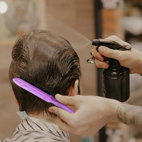 5/6 Pcs Comb Set Detangling Hair Brush Curly Hair Curved Rat Tail Comb Set Edge Hair Brush Curly Hair Brush Hair Salon Tools