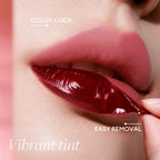 O.TWO.O Lip Stain Lip Tattoo Peel-off Highly Pigmented 48h Color-lock Waterproof Nourish Care Peel-off Lip Tint Lipstick Makeup