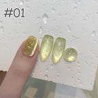 12ML 1-6PCS Popular Winter Internet Celebrity Hot-selling Northern Lights Cat Eye Magnet Gel Nail Polish Nail Art Nail Supplies