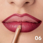 Matte Lip Liner Pencil Nude, Long-Lasting Waterproof, Smudge-Proof, Precise Outline, Smooth Creamy Formula