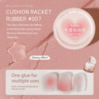 Kaniu 1pc Nail Polish Glue Pink Color Nail Art Air Cushion Patting Glue High Saturation Gypsum Painting Glue For DIY Home Salon