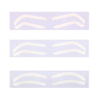 10Pairs Eyebrow Stencil Sticker Brow Shape Tape Microblading Eyebrow Auxiliary Sticker For Brow Position