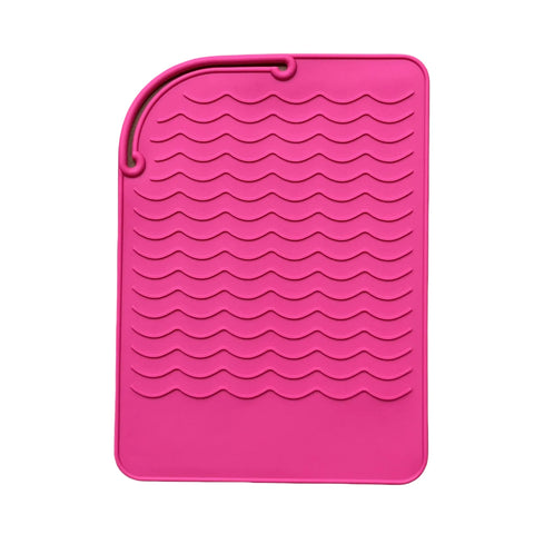 1pcs Heat Resistant Silicone Mat Pad Storage Non-Slip Mat Waterproof High Quality Pad Portable Heat Curling Iron Heatproof Tool