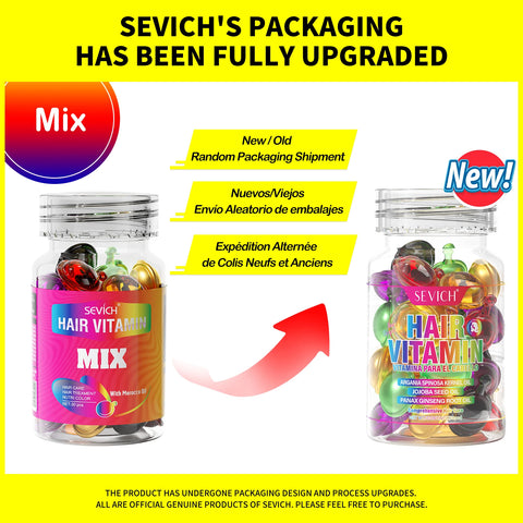 30Pcs Vitamin Leave-In Hair Care Essential Oil Hair Care Capsules Keratin Essence Protein Smooth Hair Care Essential Oil Serum