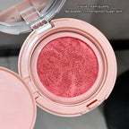 Gege Bear 3 Colors Matte Cream-Textured Cushion Blush with Puff,  Powder-free, Smooth Application, Create  Flawless Daily Makeup