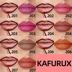 7 Colors Waterproof Peel off Lip Stain Reveal Long Lasting Pink Red Rose Matte Lip Liner Gloss High Pigment Lip Tint Makeup Gift