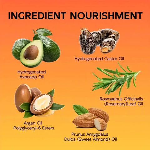 Black Castor Oil Curling Cream, Styling Curling Cream, Long-Lasting Frizzy Curly Hair, Moisturizing Elastic Styling Conditioner for Curly Hair - Suitable for All Hair Types