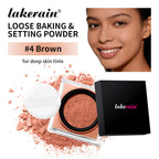 Waterproof Loose Baking&Setting Powder Long Lasting Oil Control Matte Setting Powder Natural Brightening Face Cosmetics
