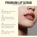 Brown Sugar Lip Scrub Gentle Exfoliating Dead Skin Removal Fade Lip Lines Moisturizing Nourishing Dry Chapped Lip Care 30g