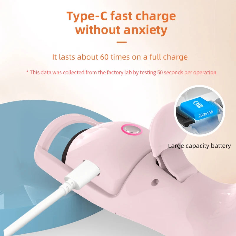 Electric Eyelash Curler Eyelash Curler,Heated Eyelash Curler, Rechargeable Electric Eyelash Curler
