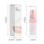 Shimmery Diamond Lipstick 10 Shades Waterproof Glittery Non Transfer Red Lip Tint Smooth Long Wear Pearly Lipstick