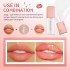 NEW Glitter Gloss Universal Lip Luminizer 8 Colors Makeup Lip Gloss Non-sticky Moisturizing Plumper Long Lasting Glitter Liquid