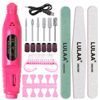 LINMANDA Manicure UV LED Lamp Kit Set UV Lamp and 20000RPM  Nail Drill Machine Kit and Remove Dead Skin Manicure Tools Set