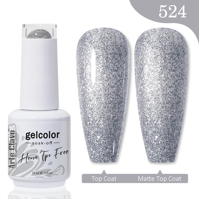 Arte Clavo Hema Free TPO Free Nail Gel Polish Nail Supplies Vernis Semi Permanent Nail Art Manicure Soak Off UV Gel Nail Varnish