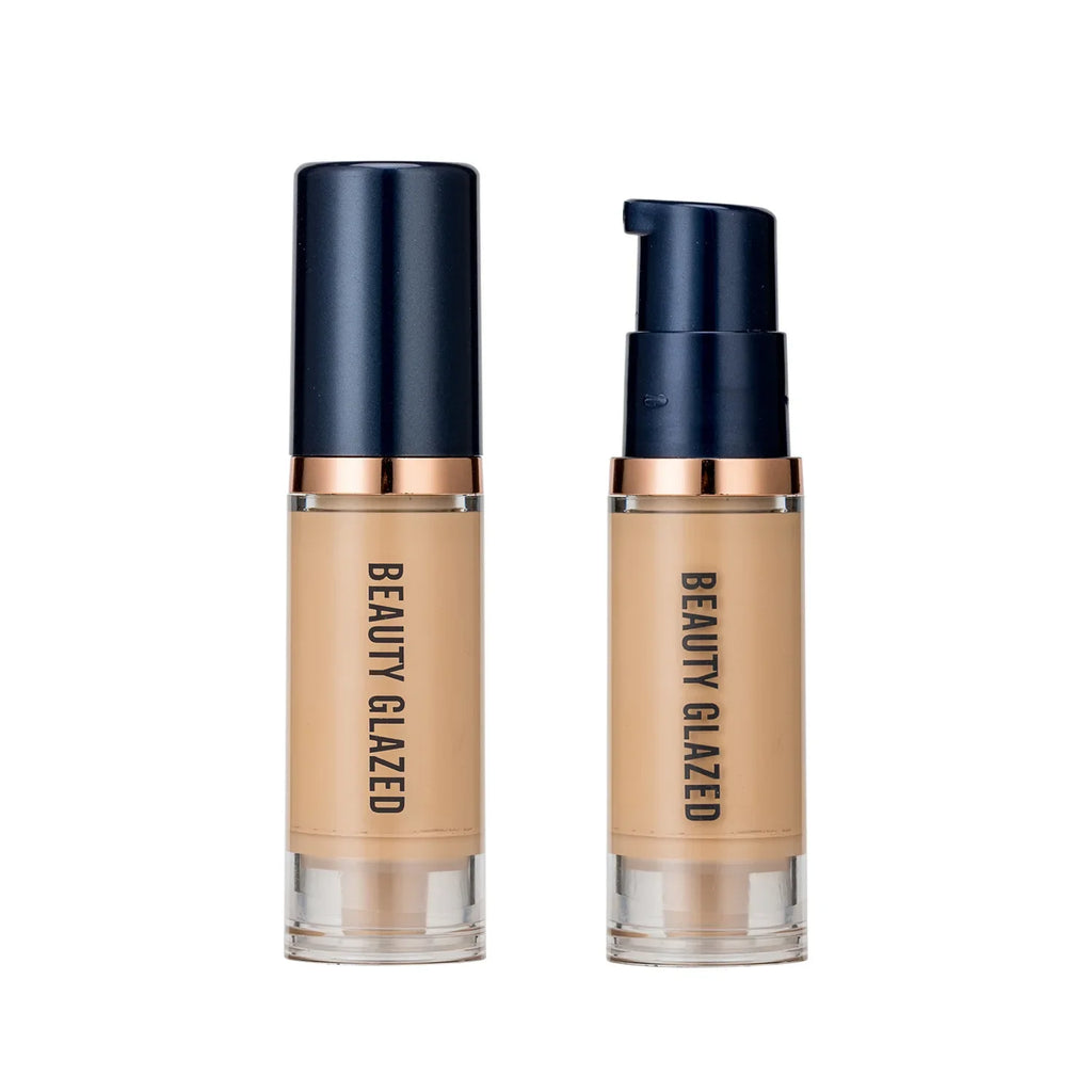 6 Color Face Liquid Foundation Waterproof Long Wear Oil Control Foundation Concealer Liquid Foundation Beauty Makeup Cosmetic