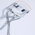 Easy To Use Plated Stylish Design Eyelash Curler Beauty Tool Electric Best Selling Eyelash Curler For Straight Lashes Spring