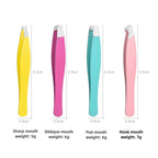 1 Pcs Beauty Eyebrow Clip Eyebrow Trimming Set Stainless Steel Tweezers Eyebrow Clip  Tools Professional Beauty Accessories