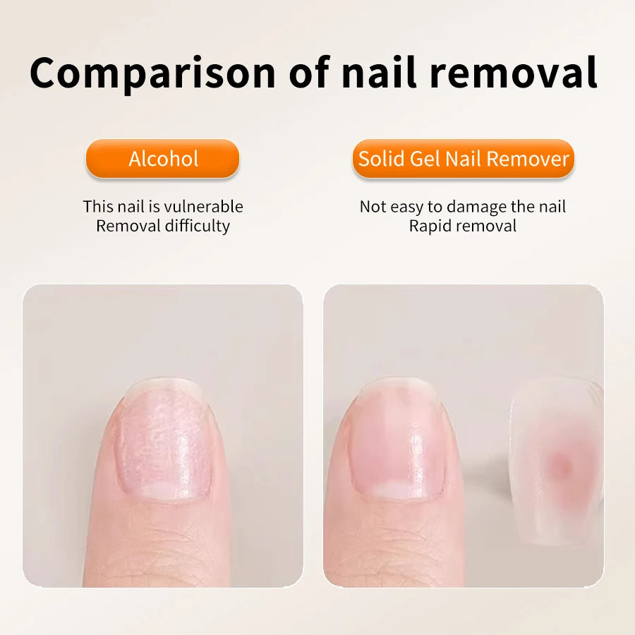 RSNAIL 15ml Syringe Nail Remover Quick&Easy to Use for Press-On Nails, Fake Nails Can't Remove Gel-Base Glue Or Gel Nail Polish
